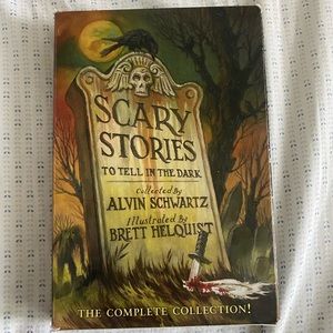 scary stories to tell in the dark book set